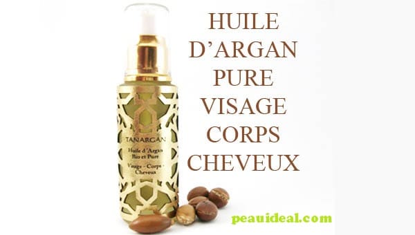 huile d'argan pour le visage