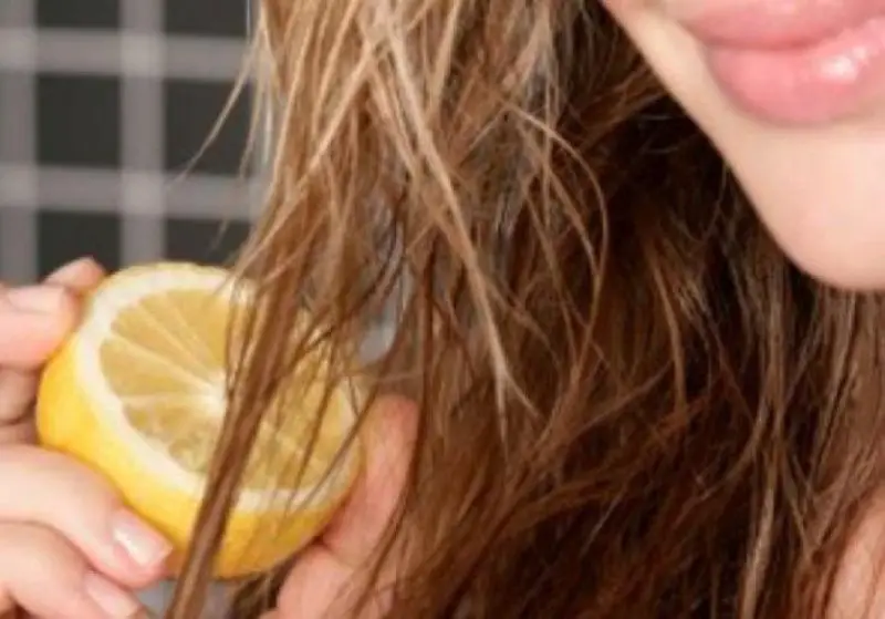 citron pour les cheveux